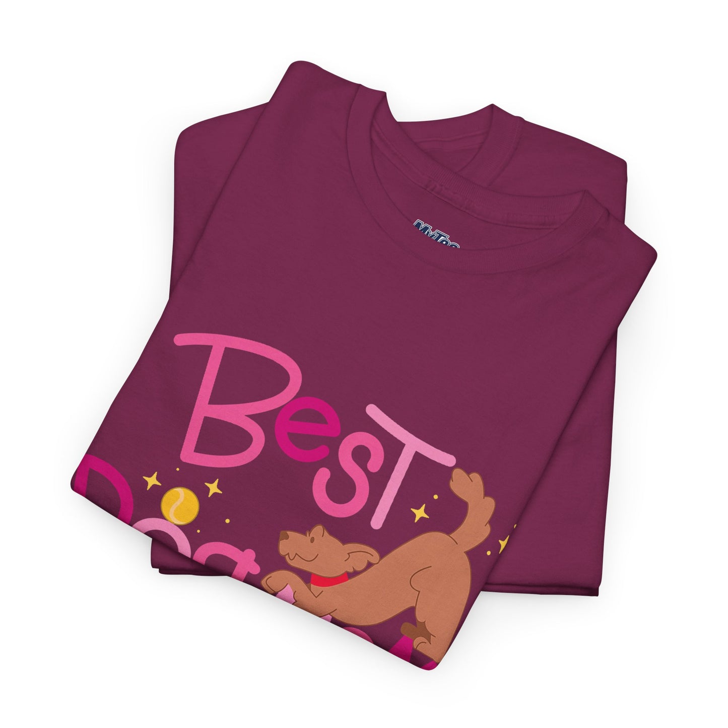 Best Dog Mom Ever Cotton T-Shirt For Proud Mothers