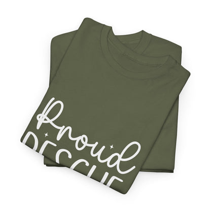 Proud Rescue Mom T-Shirt | Gift For Dog Mom