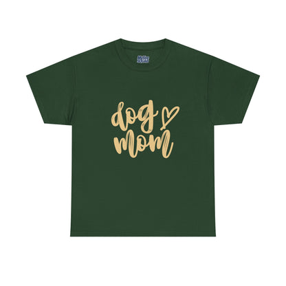 Dog Mom Cotton T-Shirt - Perfect for Dog Mothers