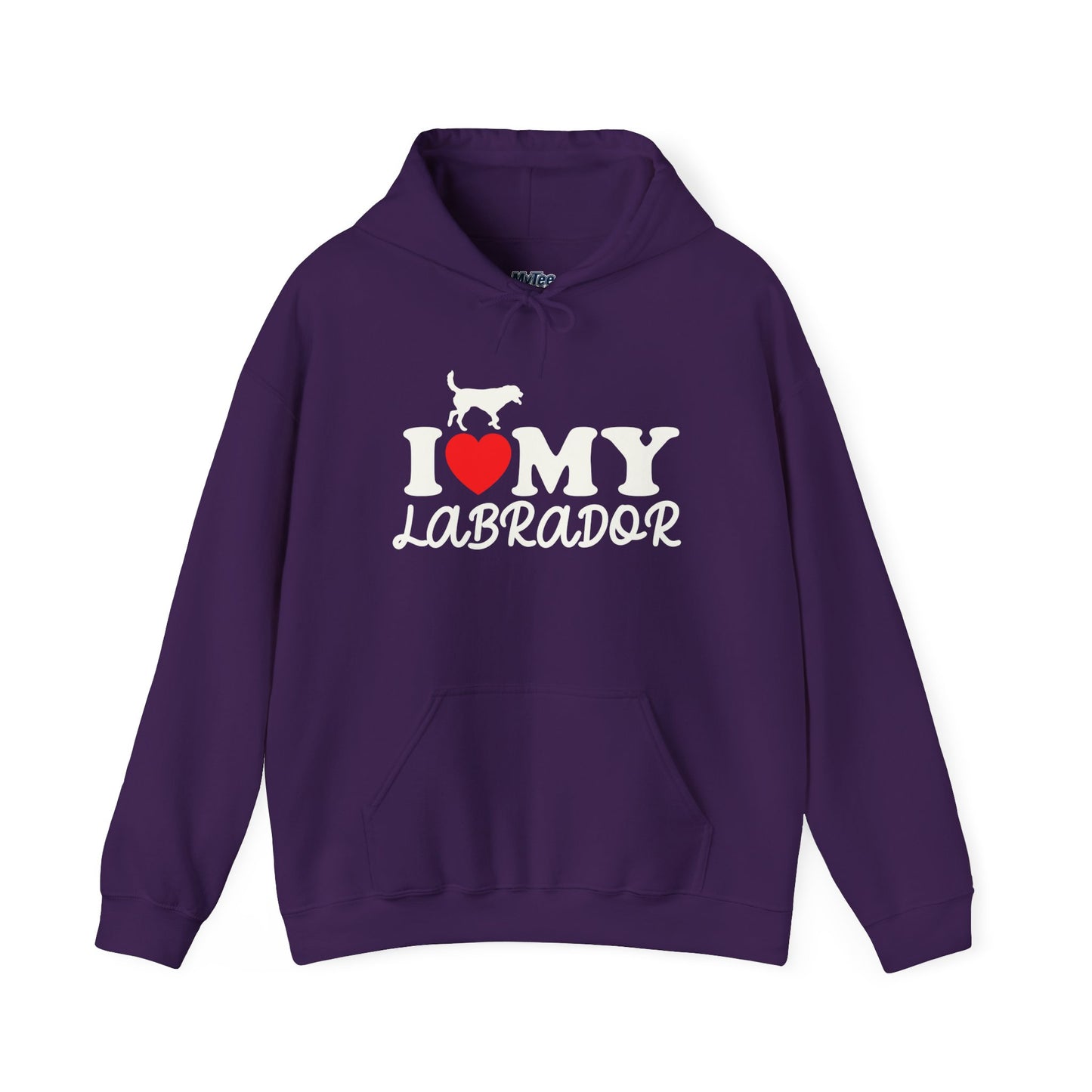 I Love My Labrador Unisex Hoodie | Adorable Warmth for Dog People