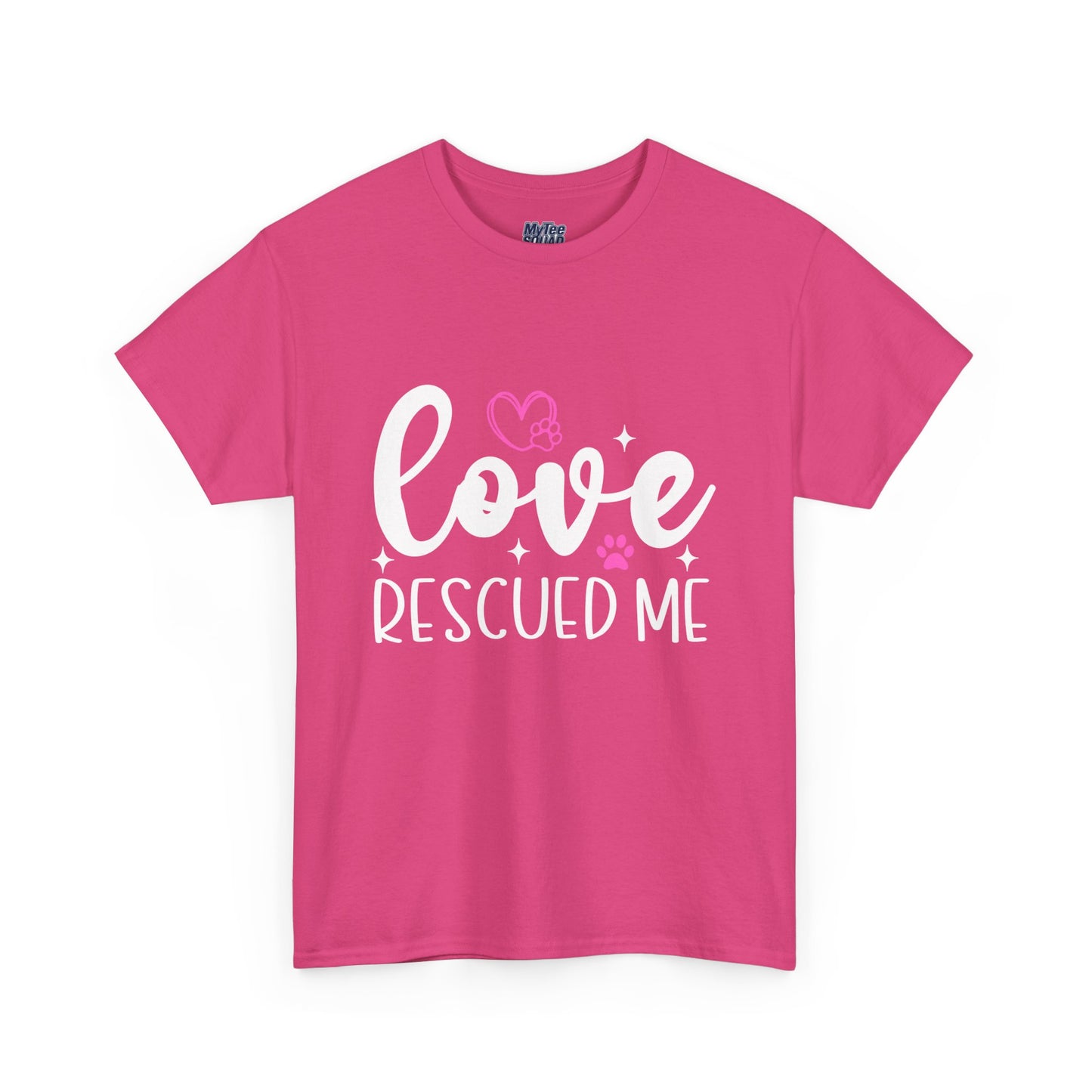 Love Rescued Me T-Shirt – Proud Rescue Pet Parent Tee