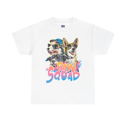 Paw Squad Unisex T-Shirt – Dog Crew Graphic Tee For Pet Lovers