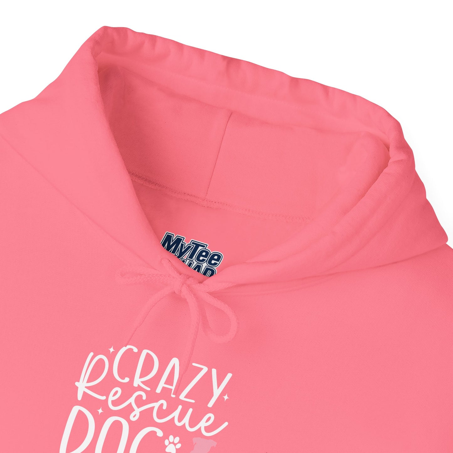 Crazy Rescue Dog Lady Hoodie - Perfect For Dog Mom