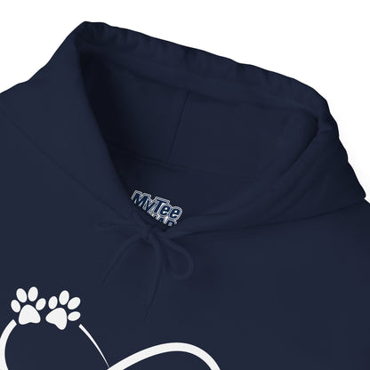 Infinity Paw Unisex Hoodie– Cozy & Timeless Love
