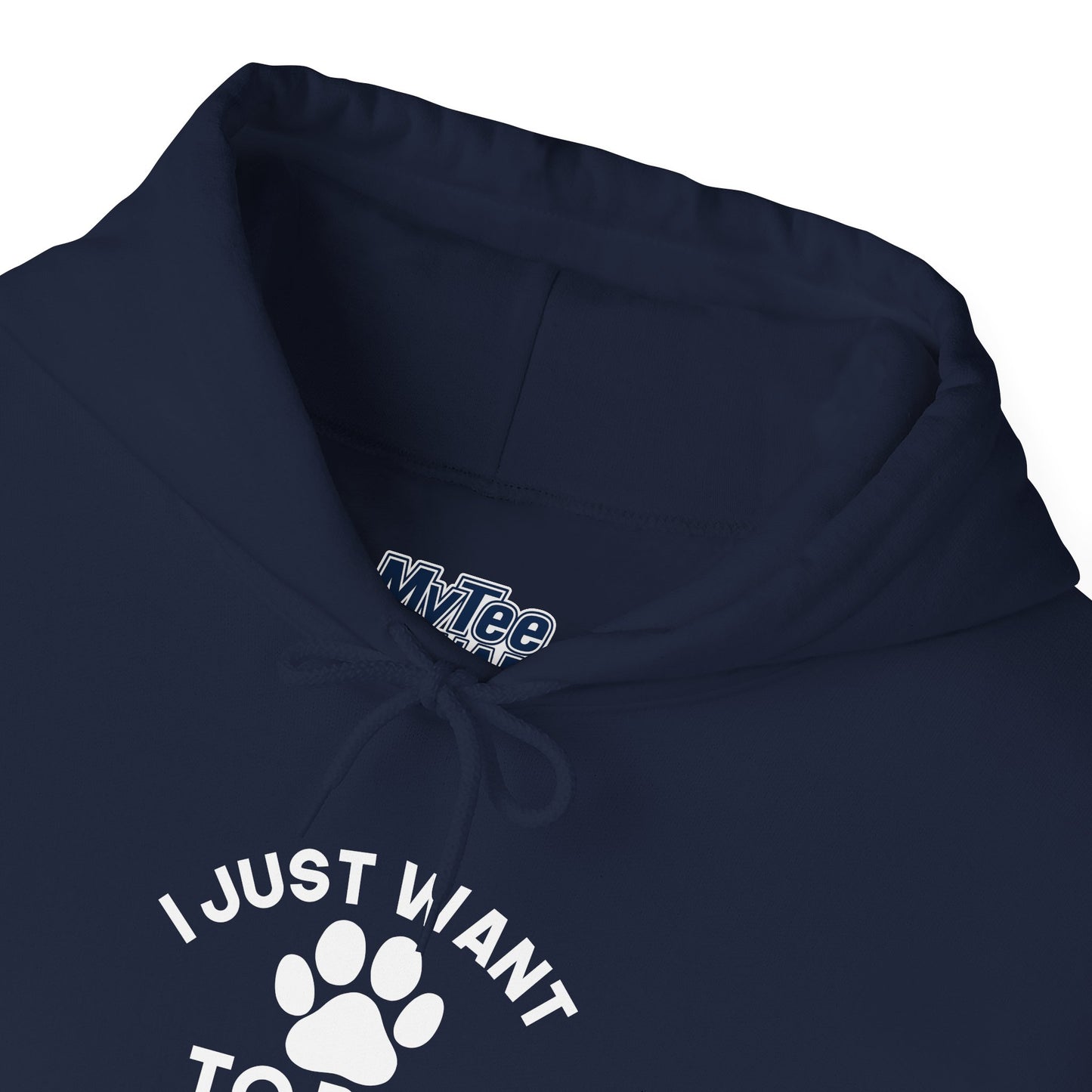 I Just Want To Be A Stay-At-Home Dog Mom Hoodie- Pup Mama Vibes
