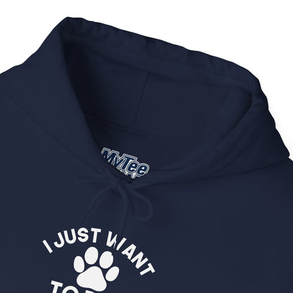 I Just Want To Be A Stay-At-Home Dog Mom Hoodie- Pup Mama Vibes