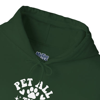 Pet All The Dogs Unisex Hoodie | Gift For Pet Owners