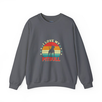 I Love My Pitbull Unisex Sweatshirts