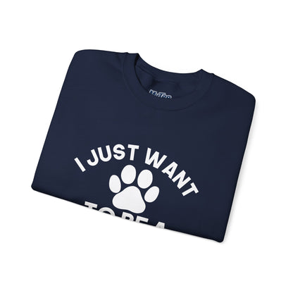 Stay-at-Home Dog Mom Sweatshirt- The Ultimate Dog Lover Dream