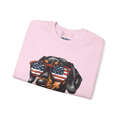 Dachshund Heavy Blend Unisex Sweatshirt – Cozy Pup Parent Style