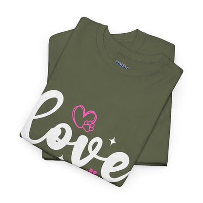 Love Rescued Me T-Shirt – Proud Rescue Pet Parent Tee