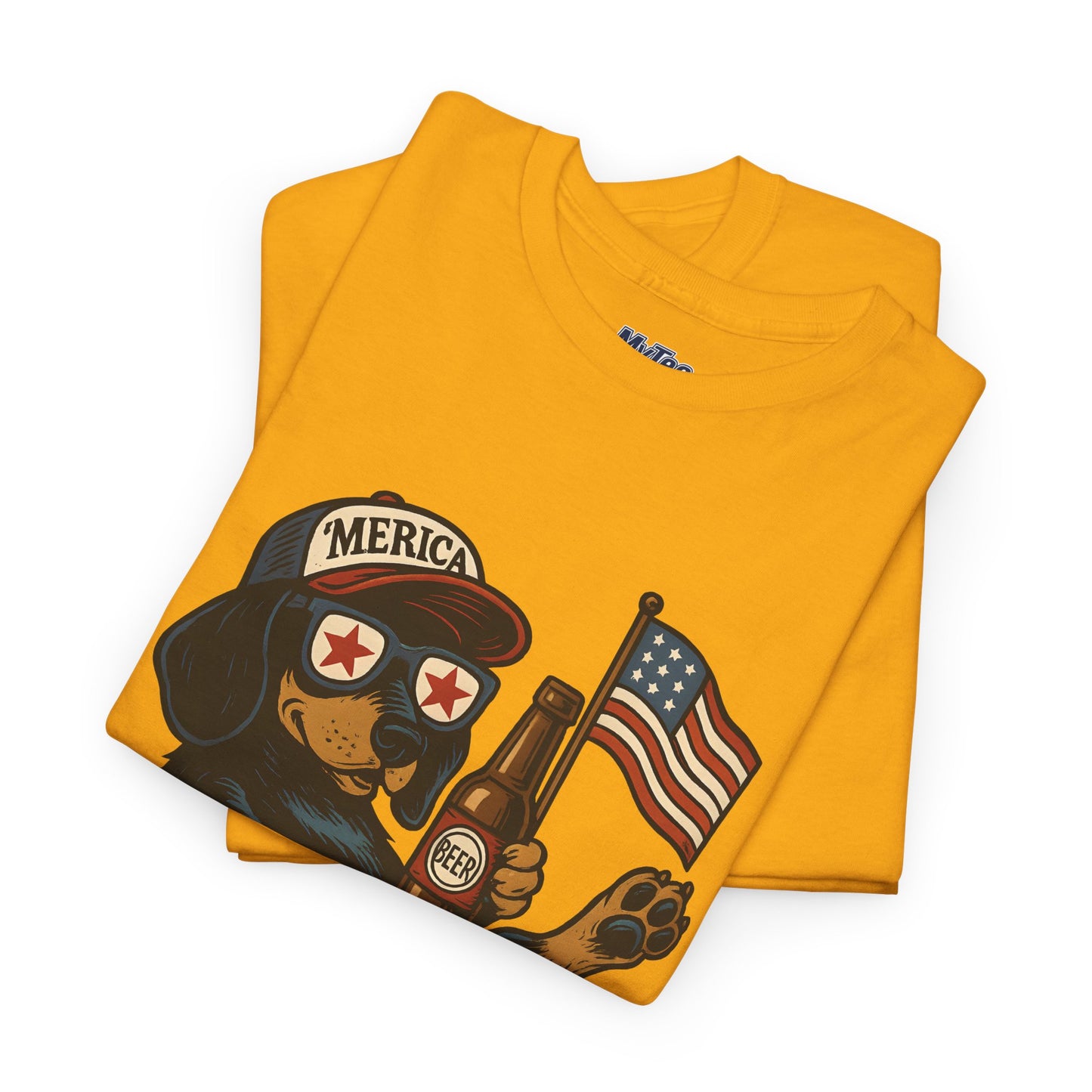 Patriotic Dachshund America Unisex T-Shirt