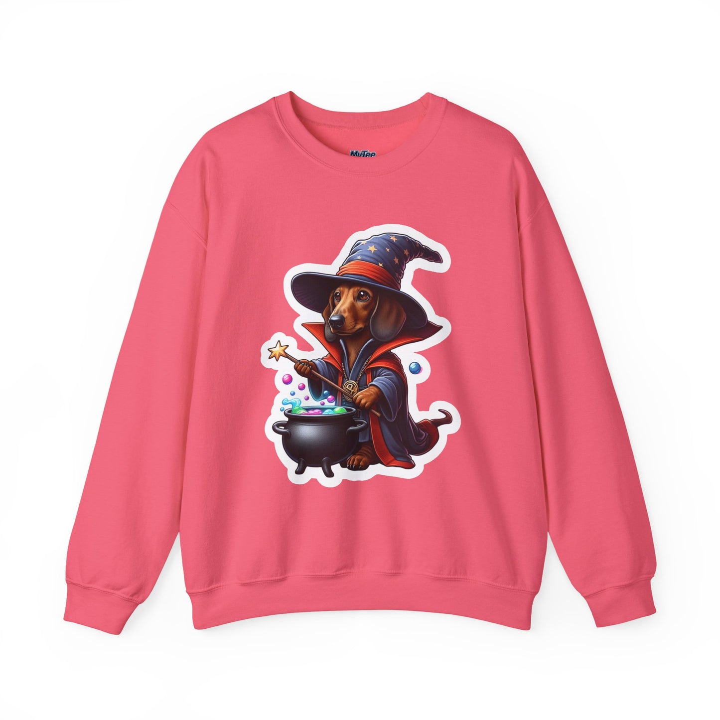 Dachshund Wizard Unisex Sweatshirt –  Halloween Magic Dog Pullover