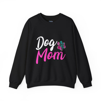 Snug Life: Dog Mom Edition – Graphic Crewneck Sweatshirt