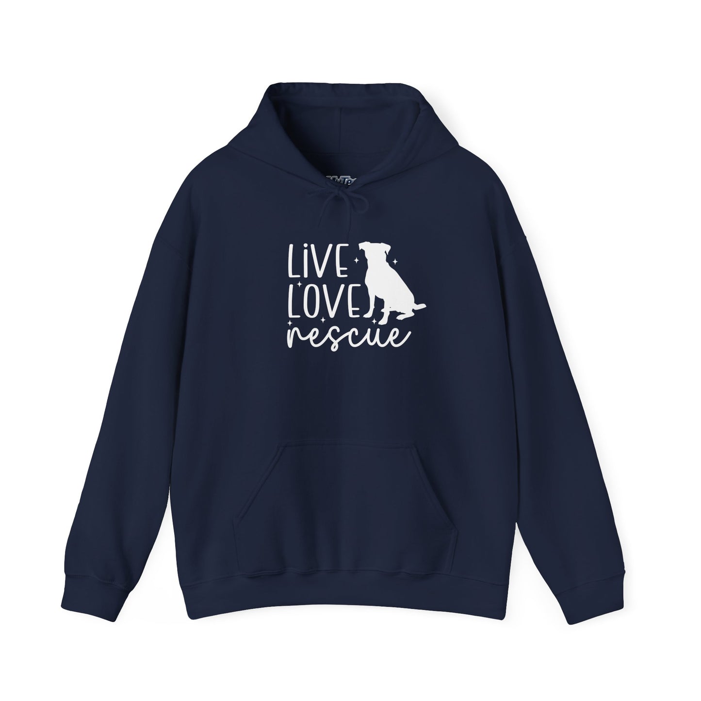 Live Love Rescue Unisex Hoodie For Pet Lovers