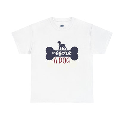 Rescue A Dog Tee Unisex T-Shirt – One Paw At A Time
