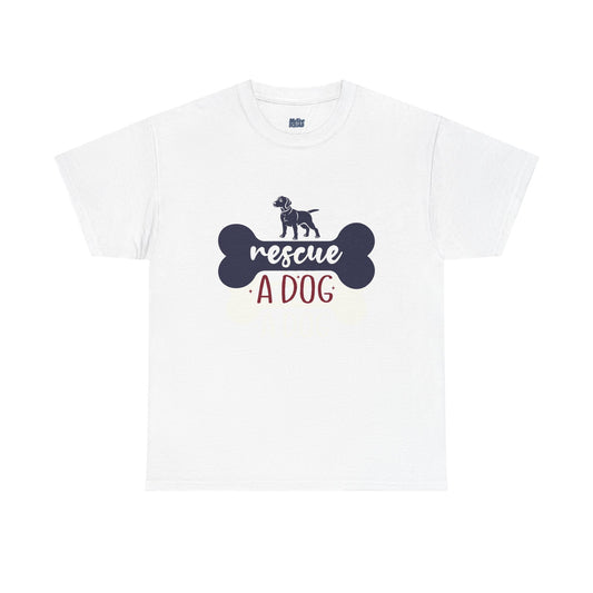 Rescue A Dog Tee Unisex T-Shirt – One Paw At A Time