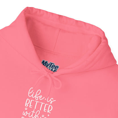 Life Is Better With A Rescue Dog Hoodie | Gifts For Pet Lover