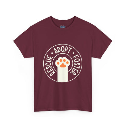 Rescue Adopt Foster T-Shirt | Support Shelter Dogs