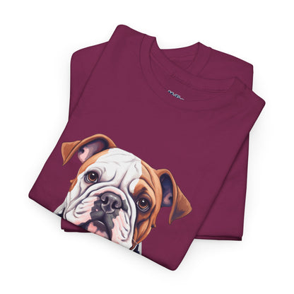 Patriotic Bulldog Unisex T-Shirt