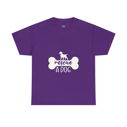 Rescue A Dog Tee Unisex T-Shirt – One Paw At A Time