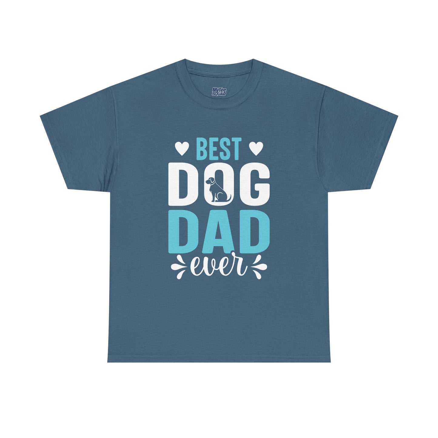 Best Dog Dad Ever Cotton T-Shirt