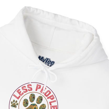 Less People More Dog Unisex Hoodie | Cozy Pet Lover Apparel