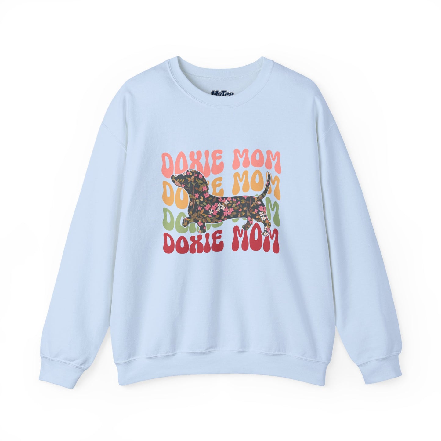 Doxie Mom Vibes Sweatshirt – For Stylish Wiener Dog Parents