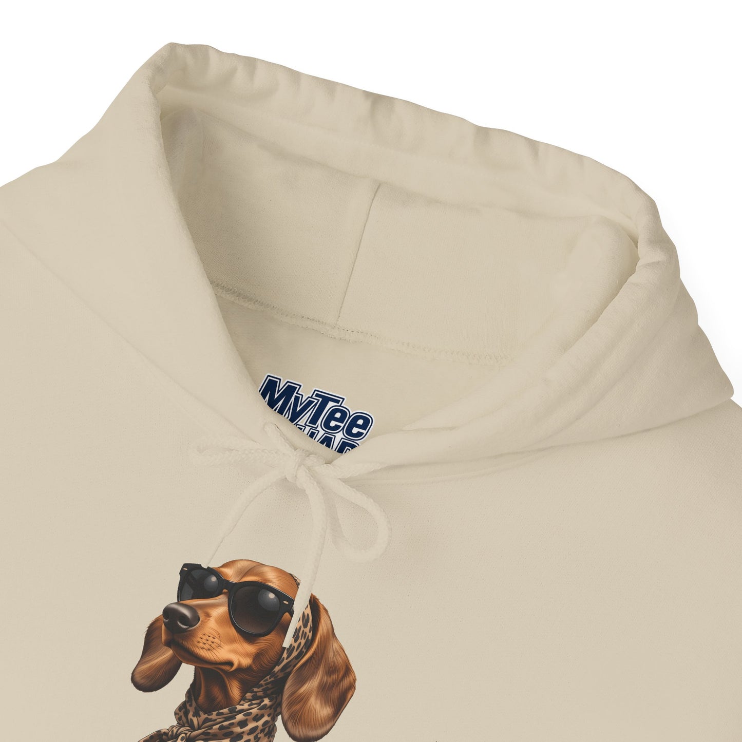 Cool Dachshund Dog Sunglasses Unisex Hoodie |  Dog Lover Gift, Pet-Themed Fashion
