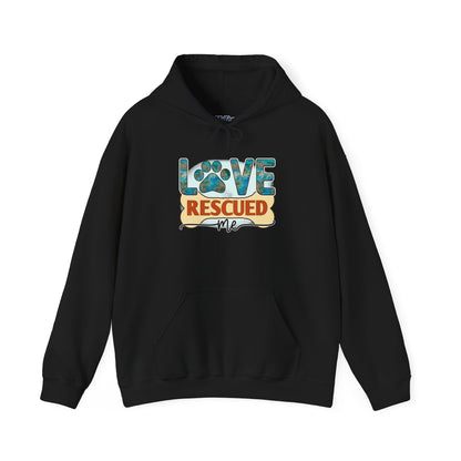 Love Rescued Me Pet Unisex Hoodie