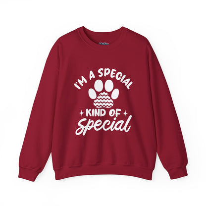 I’m A Special Kind Of Special Crewneck Sweatshirt – Dog Person Energy