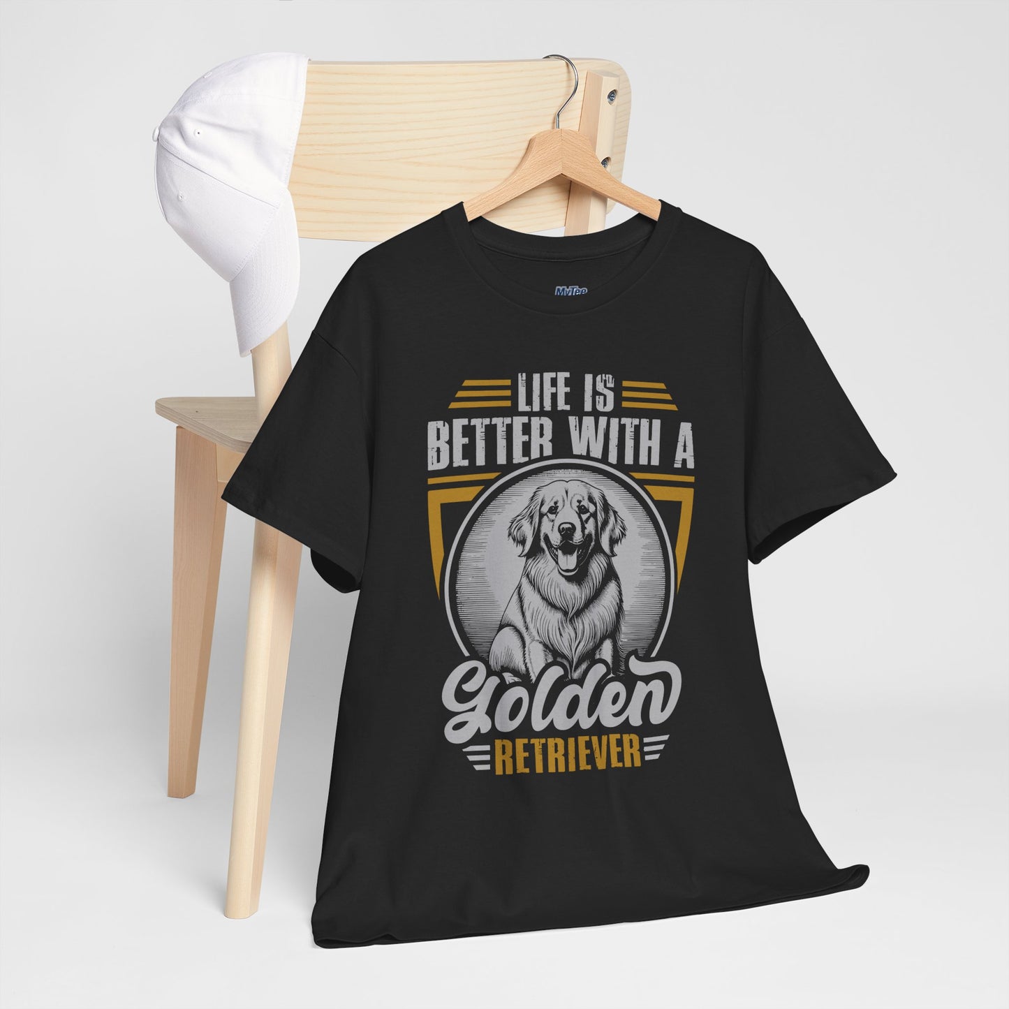 Life Is Better With A Golden Retriever Unisex T-Shirt