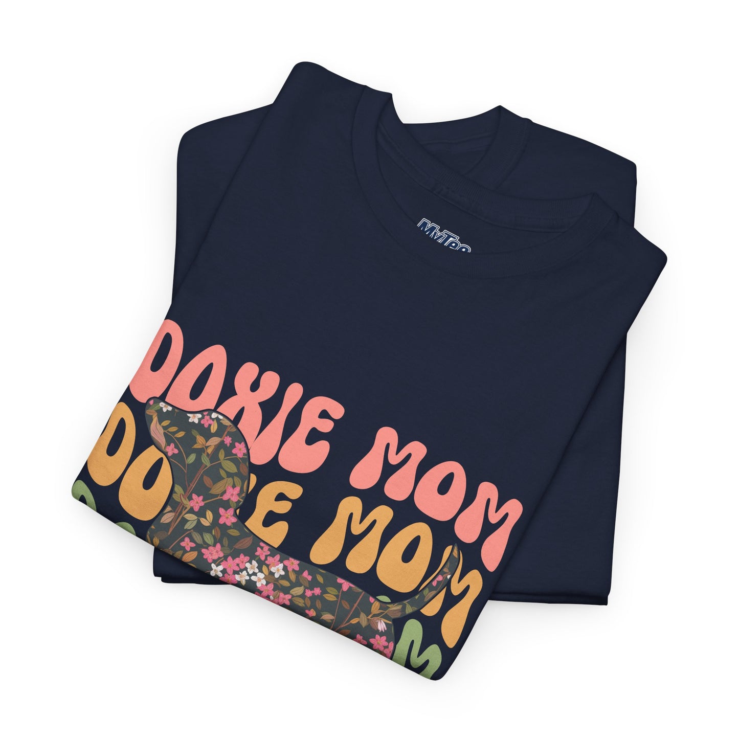 Doxie Mom Retro T-Shirt – Colorful Dog Mom Graphic Tee