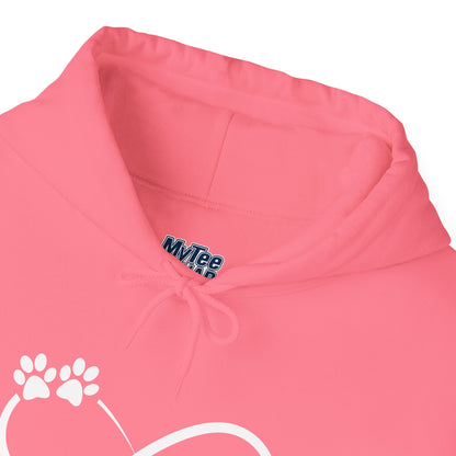 Infinity Paw Unisex Hoodie– Cozy & Timeless Love