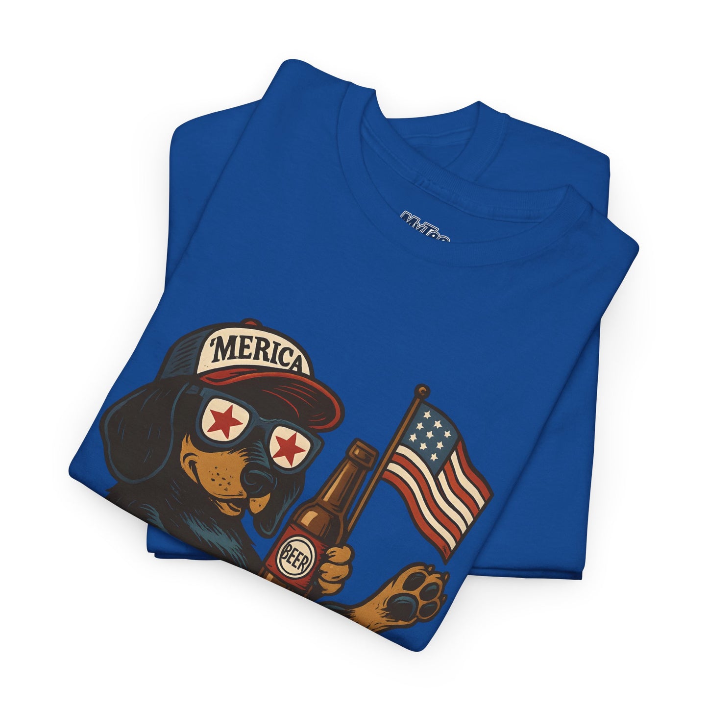 Patriotic Dachshund America Unisex T-Shirt