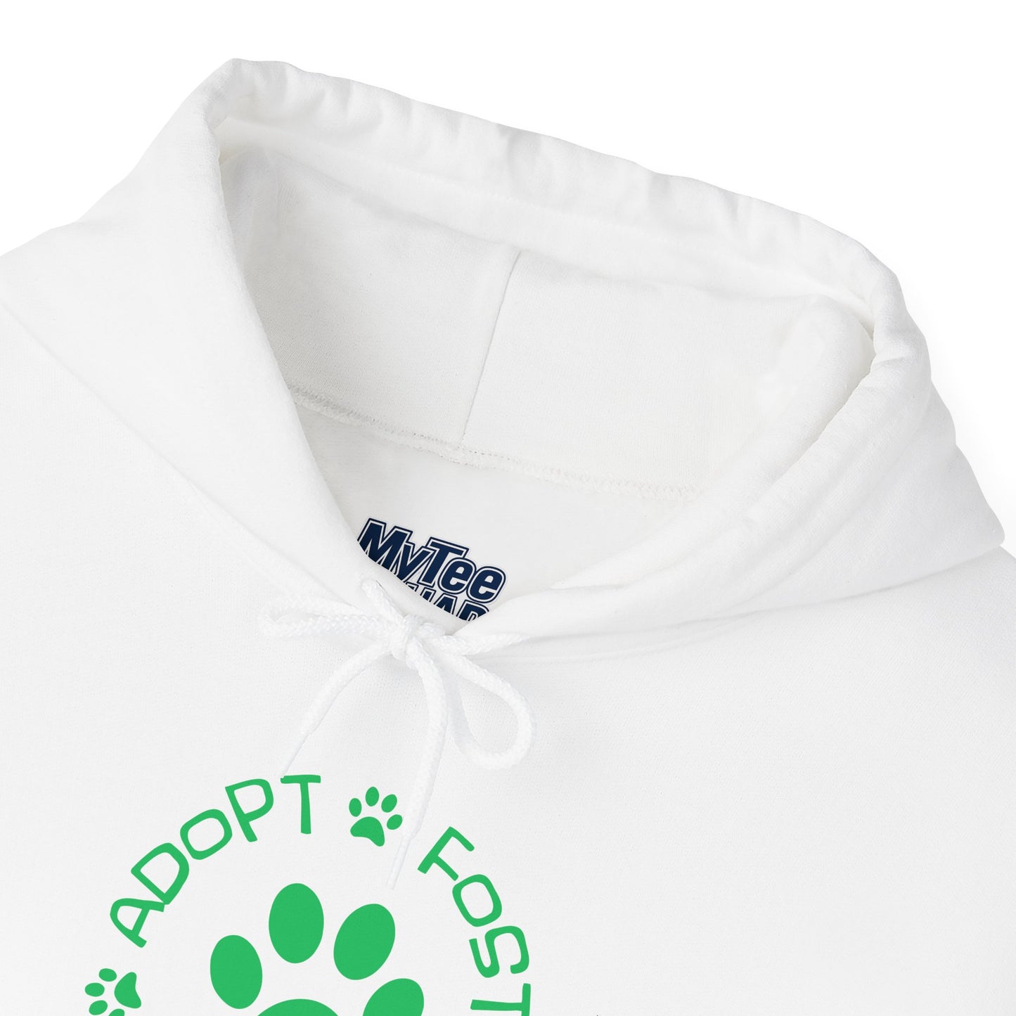 Adopt Foster Donate Unisex Hoodie – Pet Rescue Support Apparel