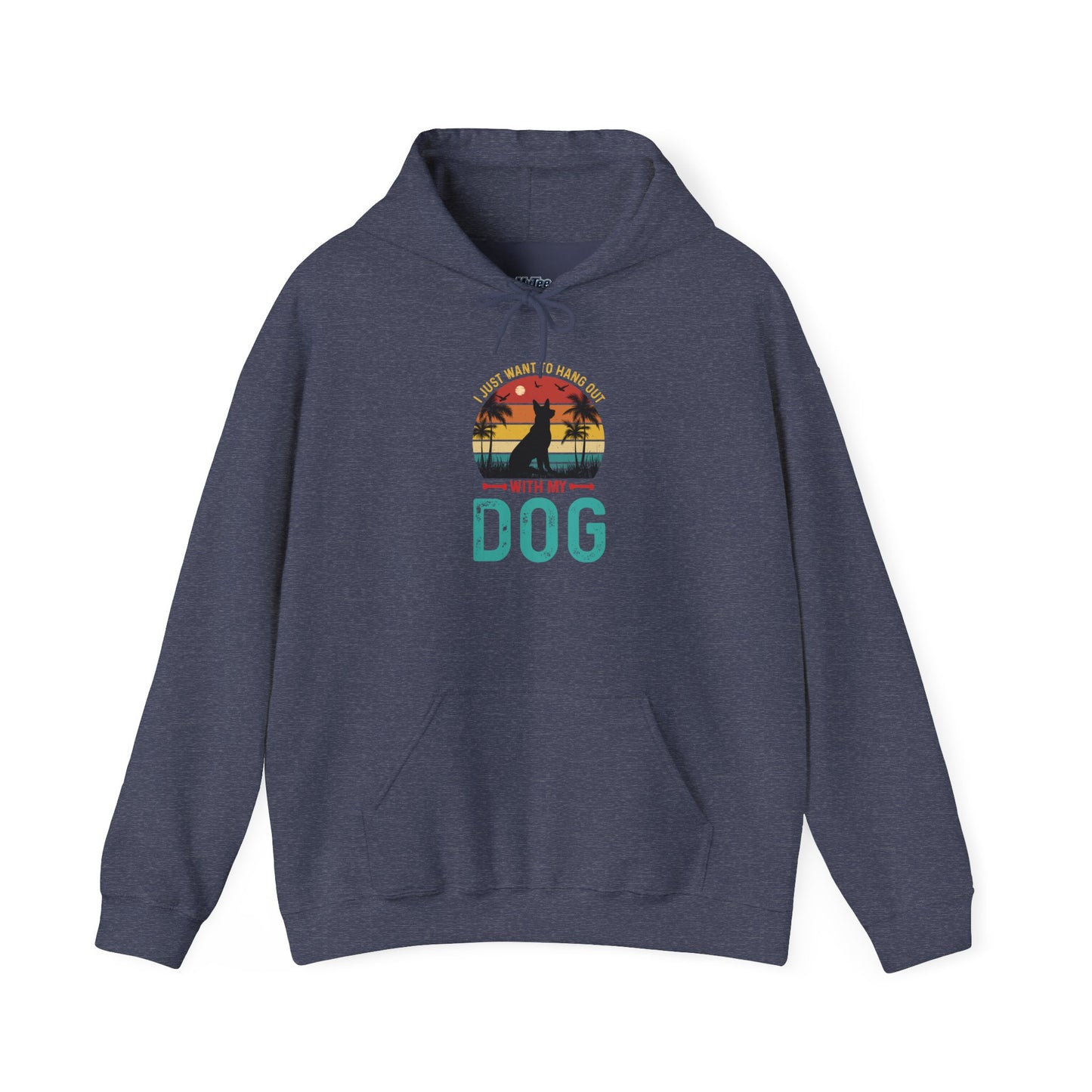i Just Want To Hangout With My Dog' German Shephard Unisex T-Shirt