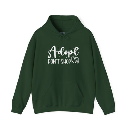 Adopt Don’t Shop Unisex Hoodie – Soft Statement Wear For Animal Lovers