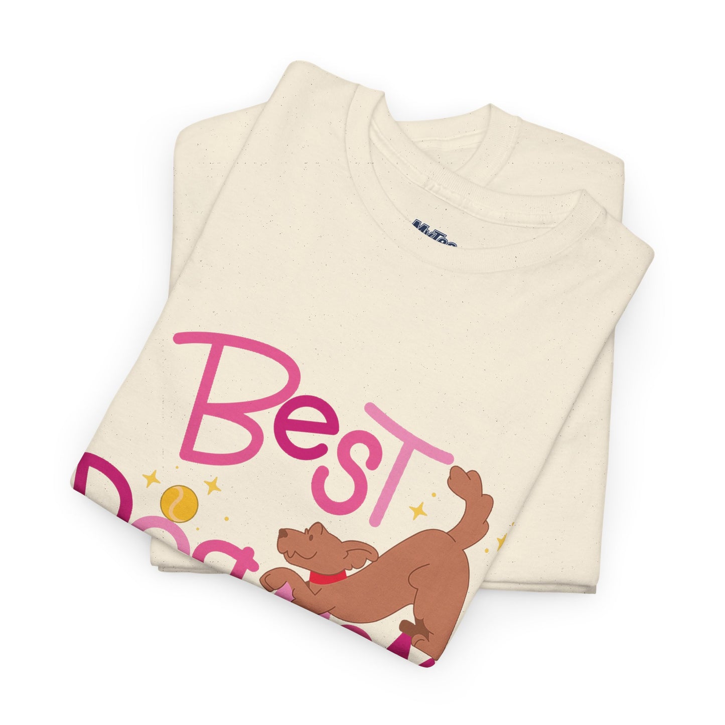 Best Dog Mom Ever Cotton T-Shirt For Proud Mothers