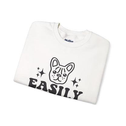 Easily Distracted By Dogs Unisex Sweatshirt | Pet Owner Gift