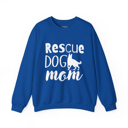 'Rescue Dog Mom' - Sweatshirt