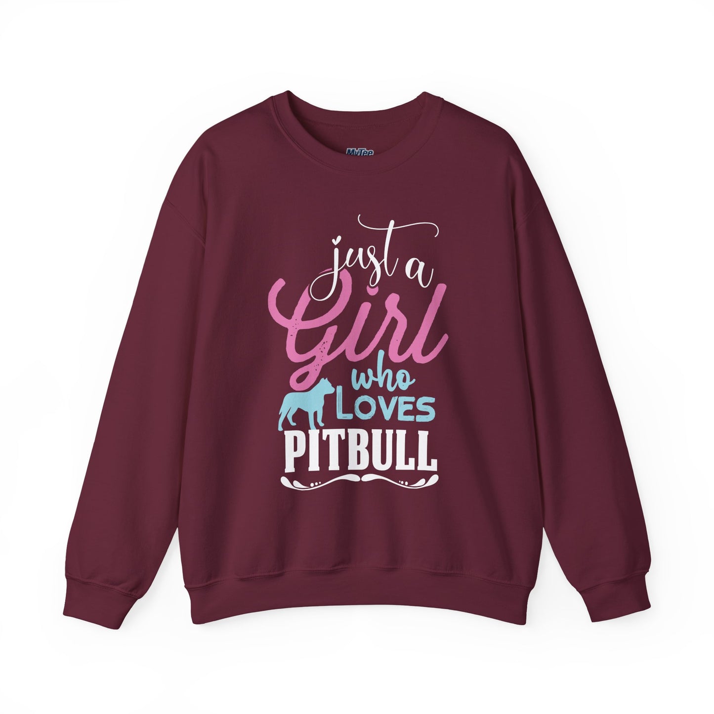 Just A Girl Who Loves Pitbull Sweatshirts