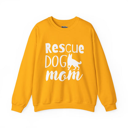 'Rescue Dog Mom' - Sweatshirt