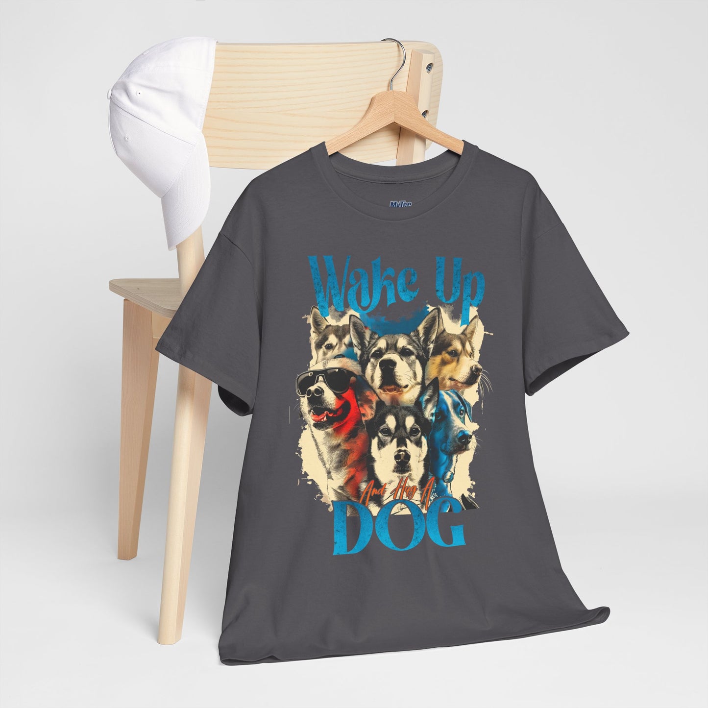 Wake Up Dog Unisex Cotton Tee