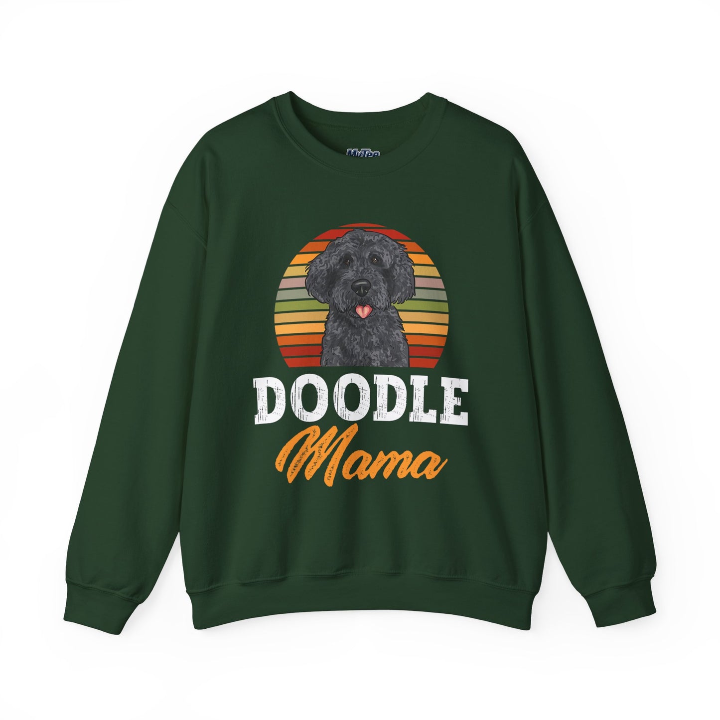 Doodle Mama Crewneck Sweatshirt - Casual Wear Dog Mom Gift