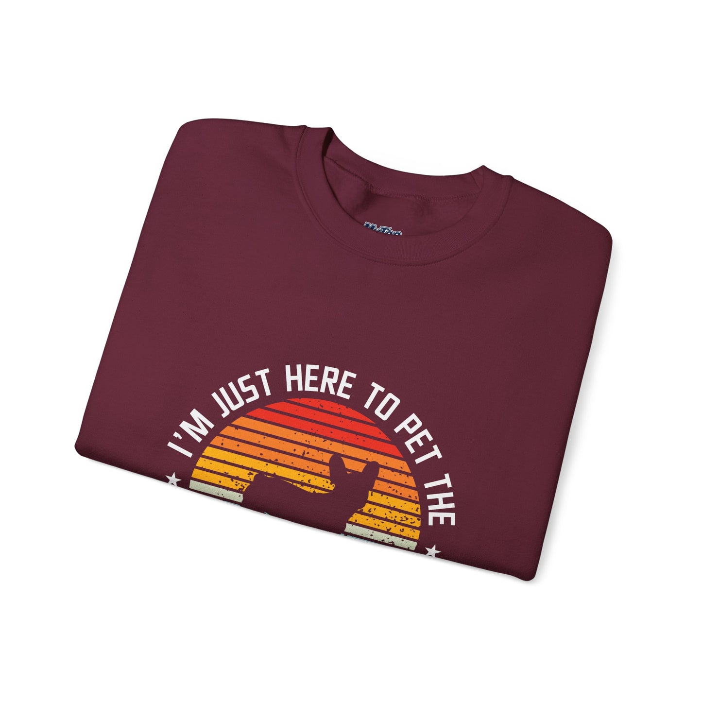 I'm Just Here To Pet The Labrador Retiever Unisex Sweatshirts