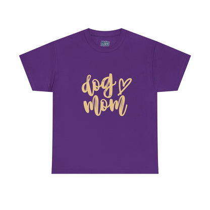 Dog Mom Cotton T-Shirt - Perfect for Dog Mothers