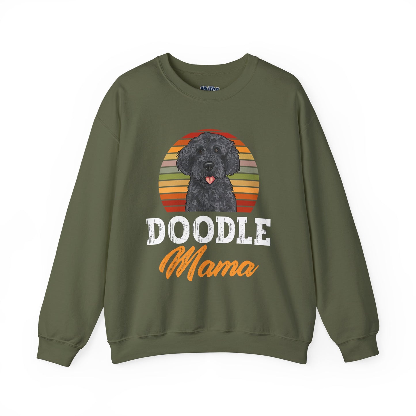 Doodle Mama Crewneck Sweatshirt - Casual Wear Dog Mom Gift