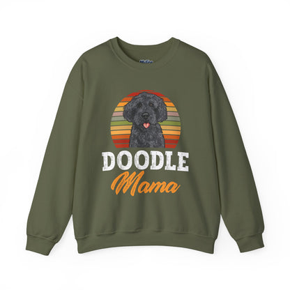 Doodle Mama Crewneck Sweatshirt - Casual Wear Dog Mom Gift