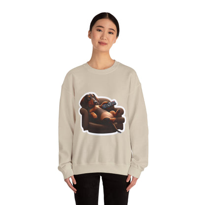 Dachshund Do Not Disturb Sweatshirt  – Unisex Lounge Mode On